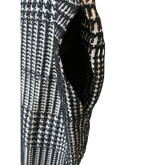 NWT Akris Punto Woman's Black Cashew Houndstooth Trousers With Pockets Size14 - Picture 9 of 15